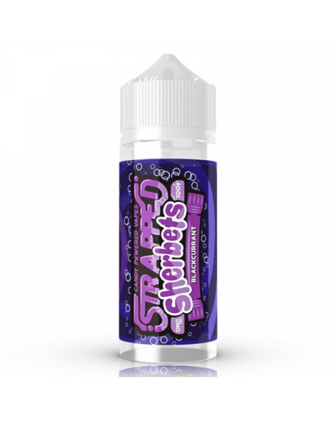 Strapped Blackcurrant Sherbet 0mg 100ml Short Fill E-Liquid