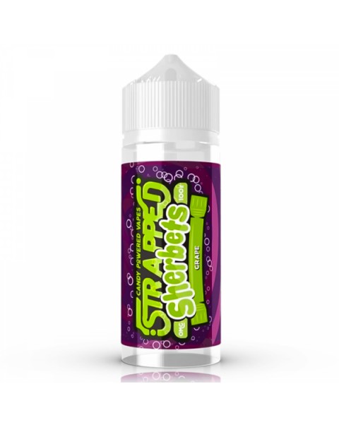 Strapped Grape Sherbet 0mg 100ml Short Fill E-Liquid