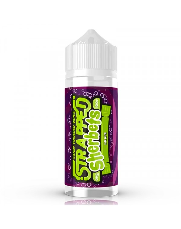 Strapped Grape Sherbet 0mg 100ml Short Fill E-Liqu...