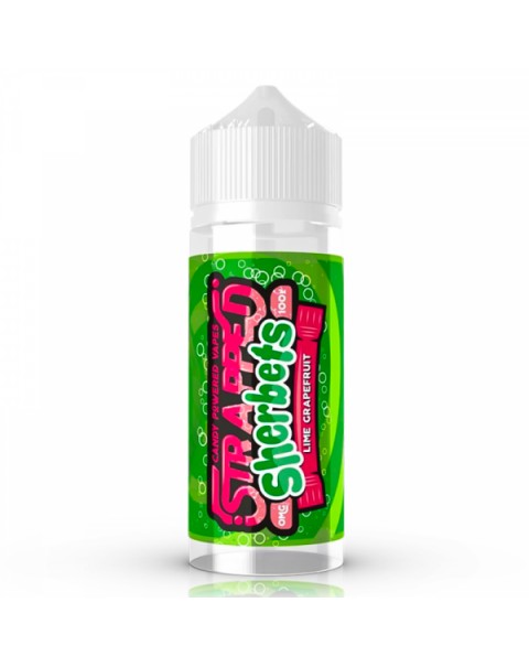 Strapped Lime Grapefruit Sherbet 0mg 100ml Short Fill E-Liquid