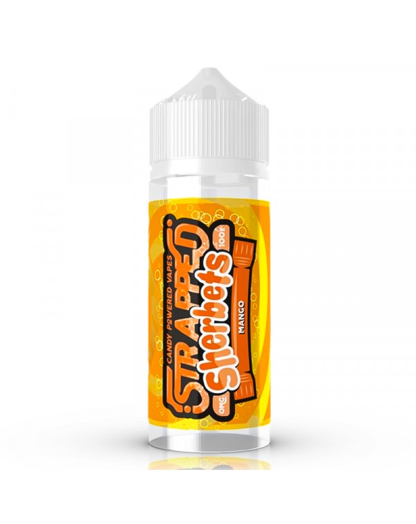 Strapped Mango Sherbet 0mg 100ml Short Fill E-Liqu...