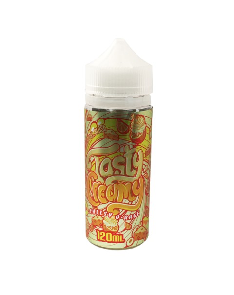 Tasty Fruity Tasty Creamy: Cheesy O-Rage 0mg Short Fill - 100ml