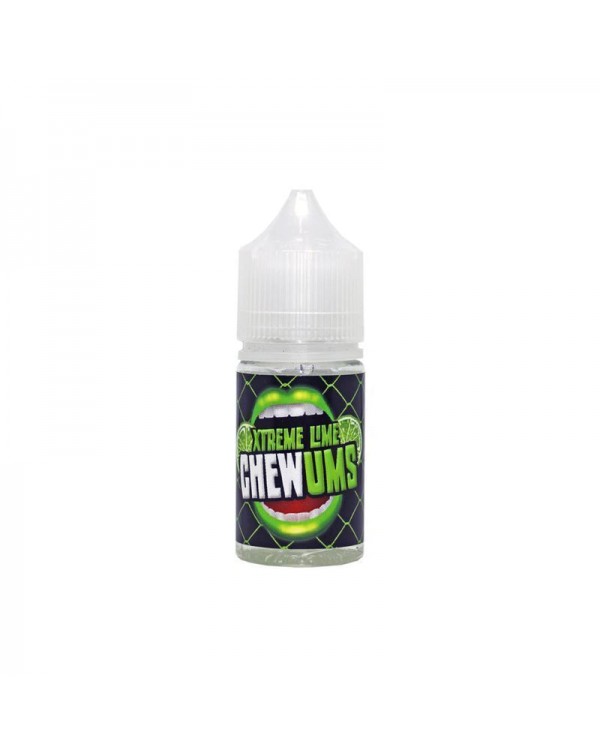 Chewums: Xtreme Lime 0mg Short Fill - 25ml