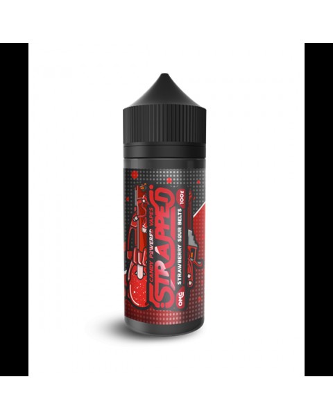 Strapped Strawberry Sour Belts E-Liquid Short Fill