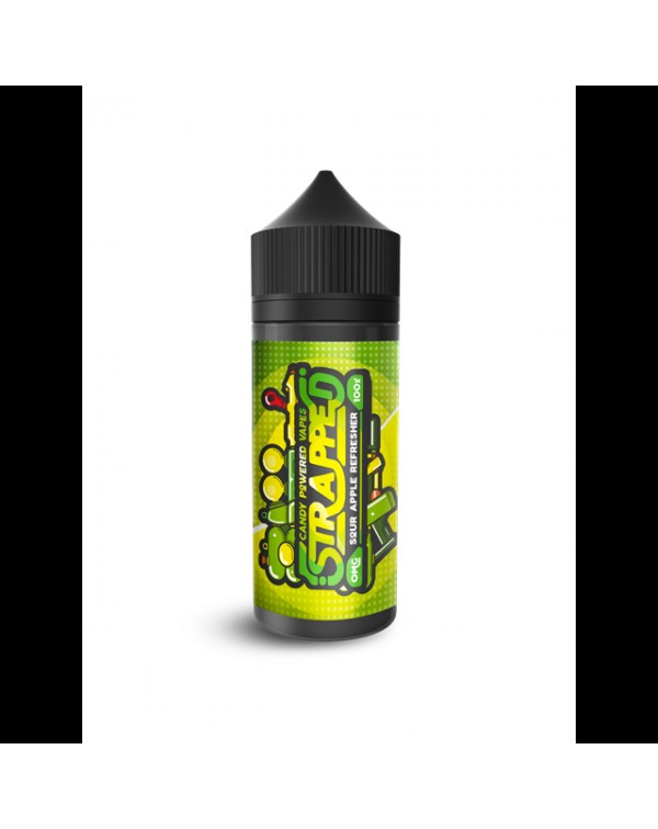 Strapped Sour Apple Refreshers E-Liquid Short Fill