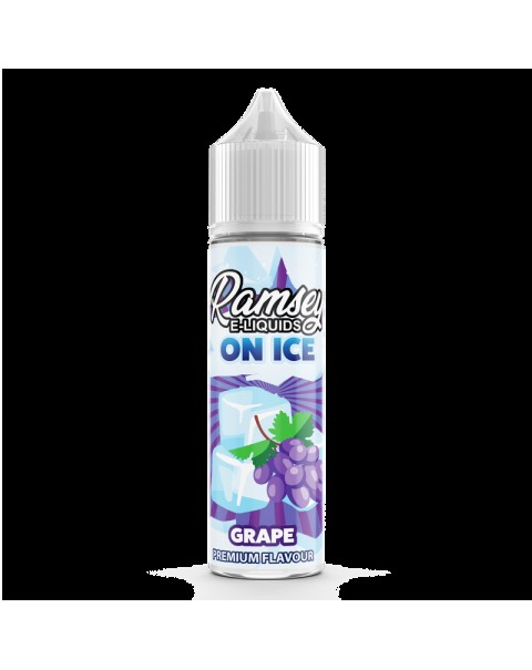 Ramsey E-Liquids On Ice Grape 0mg 50ml Short Fill E-Liquid