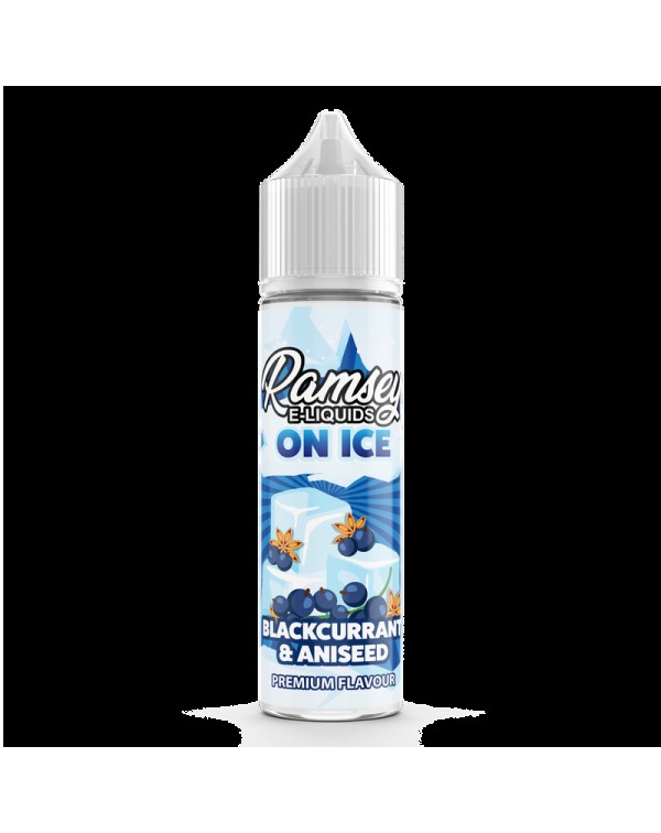 Ramsey E-Liquids On Ice Blackcurrant Aniseed 0mg 5...