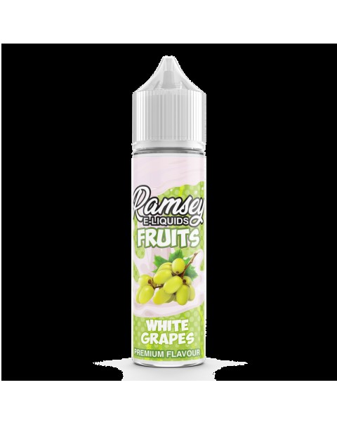 Ramsey E-Liquids Fruits: White Grapes ﻿ 0mg 50ml Short Fill E-Liquid