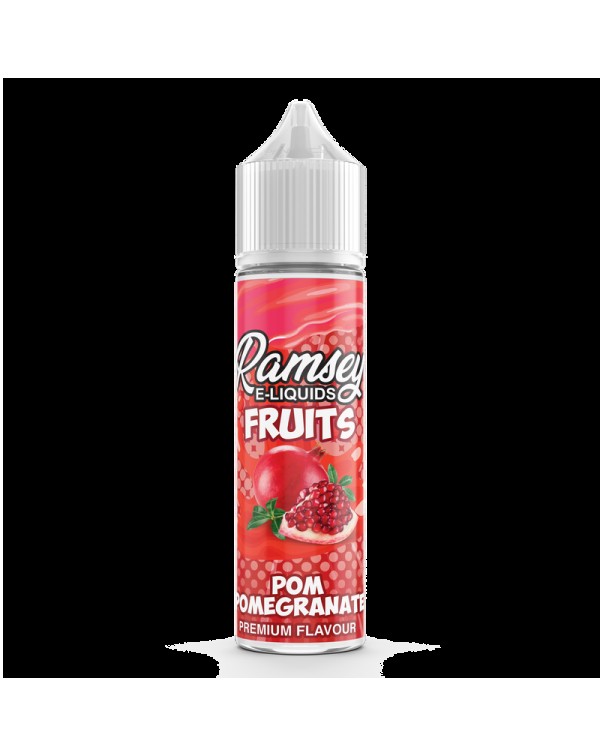 Ramsey E-Liquids Fruits: Pom Pomegranate 0mg 50ml ...