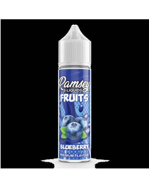 Ramsey E-Liquids Fruits: Blueberry ﻿ 0mg 50ml Short Fill E-Liquid