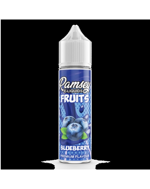 Ramsey E-Liquids Fruits: Blueberry ﻿ 0mg 50ml S...