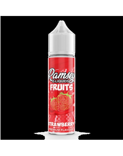 Ramsey E-Liquids Fruits: Strawberry 0mg 50ml Short Fill E-Liquid