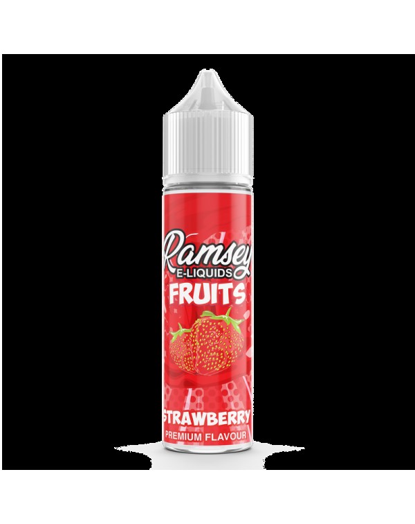 Ramsey E-Liquids Fruits: Strawberry 0mg 50ml Short...