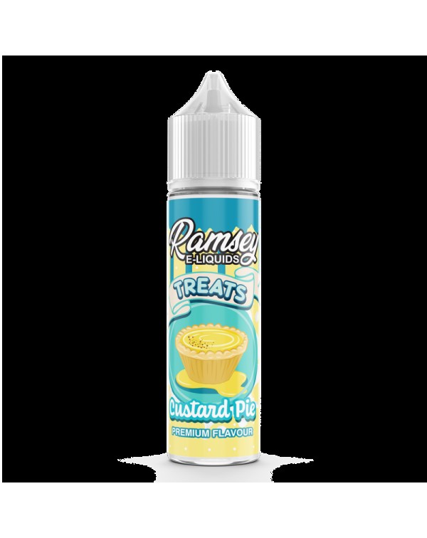 Ramsey E-Liquids Treats Custard Pie 0mg 50ml Short...