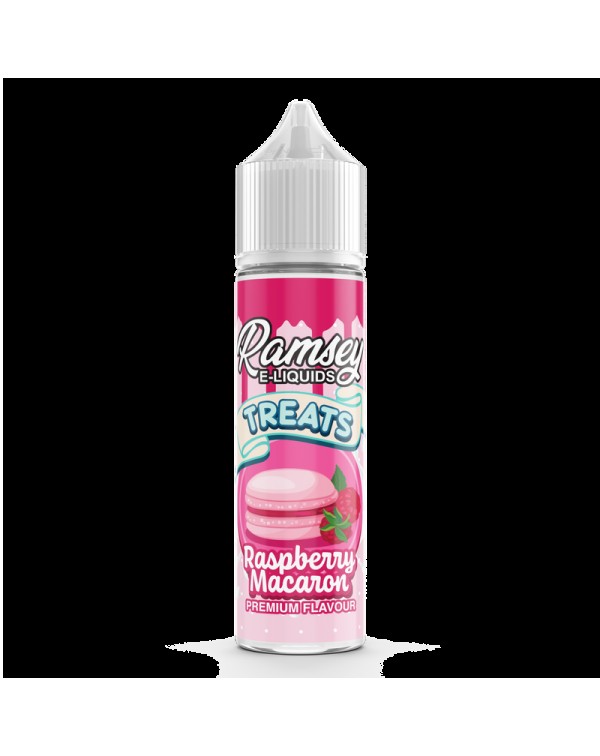 Ramsey E-Liquids Treats Raspberry Macaroon 0mg 50m...