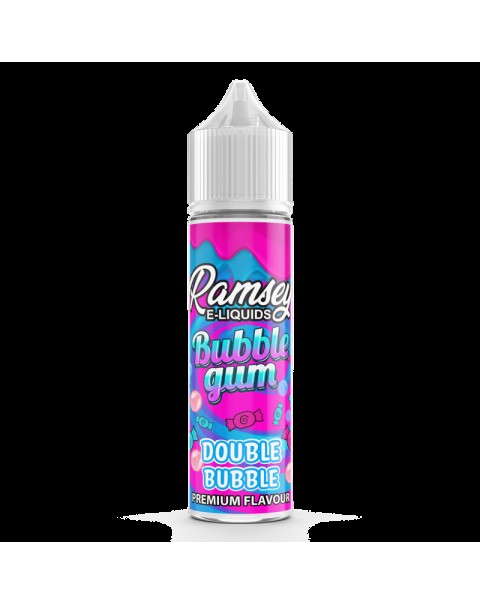 Ramsey E-Liquids Bubblegum: Double Bubble 0mg 50ml Short Fill E-Liquid