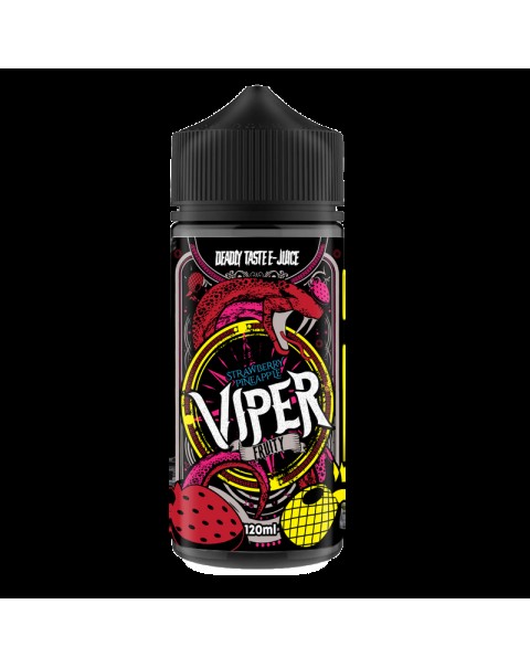 Viper E-Juice Strawberry Pineapple 0mg 100ml Short Fill E-Liquid