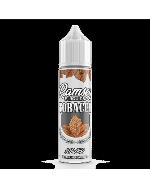 Ramsey E-Liquids Tobacco: Silver 0mg 50ml Short Fill E-Liquid