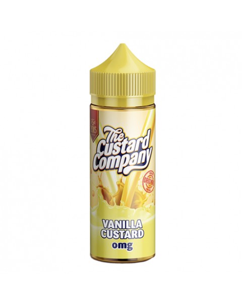 The Custard Company Vanilla Custard 0mg 100ml Short Fill E-Liquid