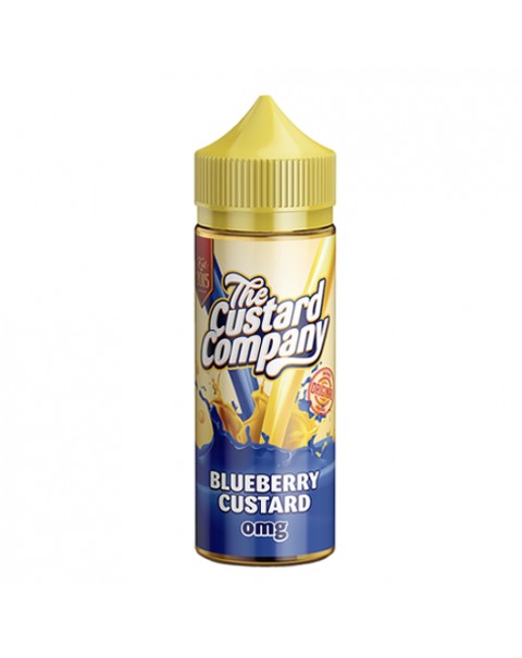 The Custard Company Blueberry Custard 0mg 100ml Short Fill E-Liquid