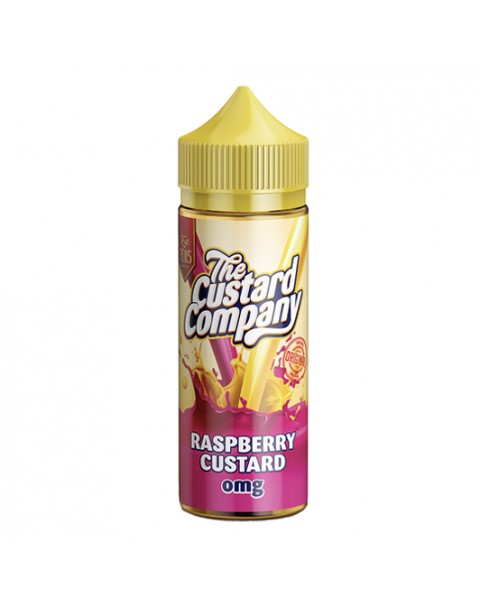 The Custard Company Raspberry Custard 0mg 100ml Short Fill E-Liquid