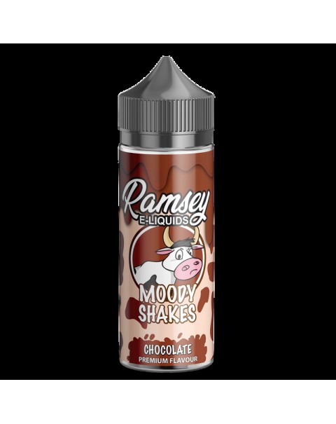 Ramsey E-Liquids Moody Shakes: Chocolate 0mg 100ml Short Fill E-Liquid