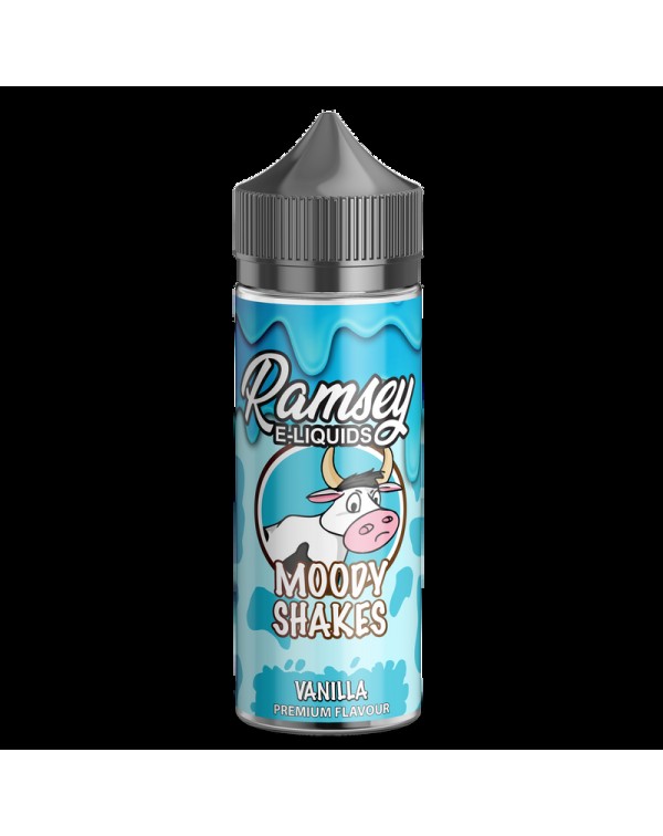 Ramsey E-Liquids Moody Shakes: Vanilla 0mg 100ml S...