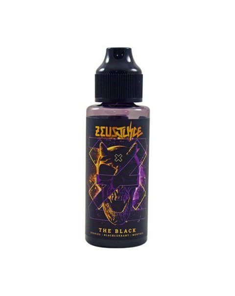 Zeus Juice The Black 0mg 100ml Short Fill E-Liquid