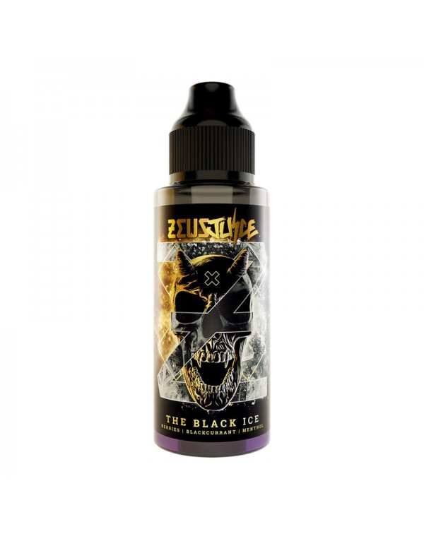 Zeus Juice The Black Ice 0mg 100ml Short Fill E-Li...