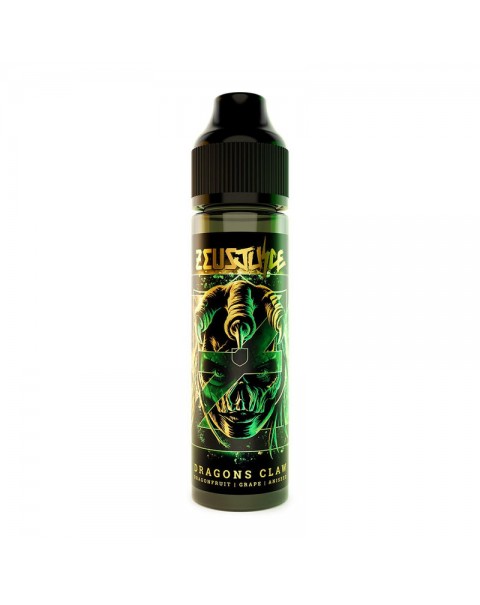 Zeus Juice Dragons Claw 0mg 50ml Short Fill E-Liquid