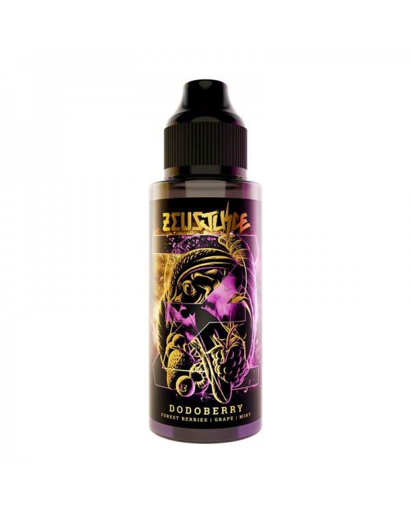 Zeus Juice Dodoberry 0mg 100ml Short Fill E-Liquid