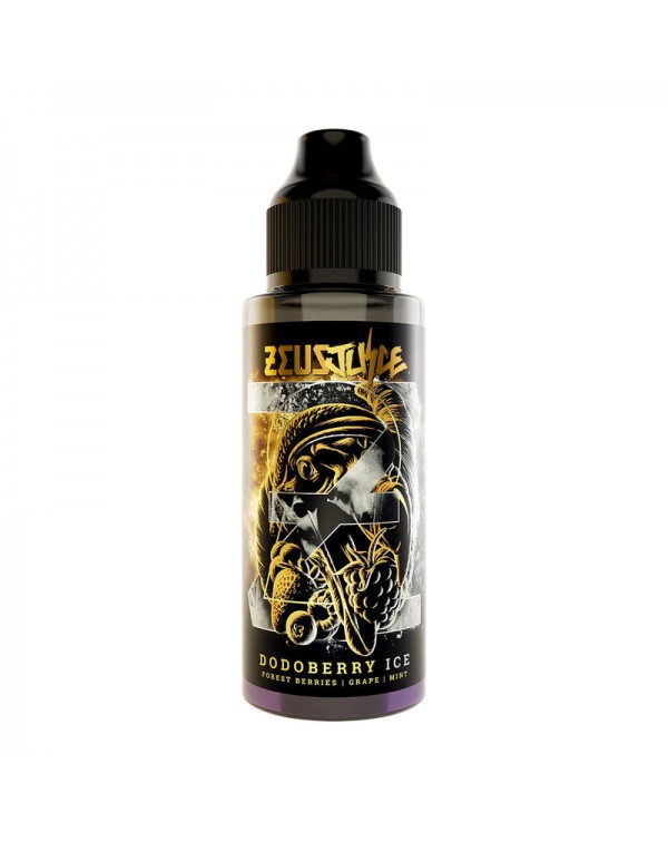 Zeus Juice Dodoberry Ice 0mg 100ml Short Fill E-Li...