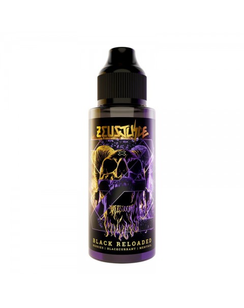 Zeus Juice Black Reloaded 0mg 100ml Short Fill E-Liquid