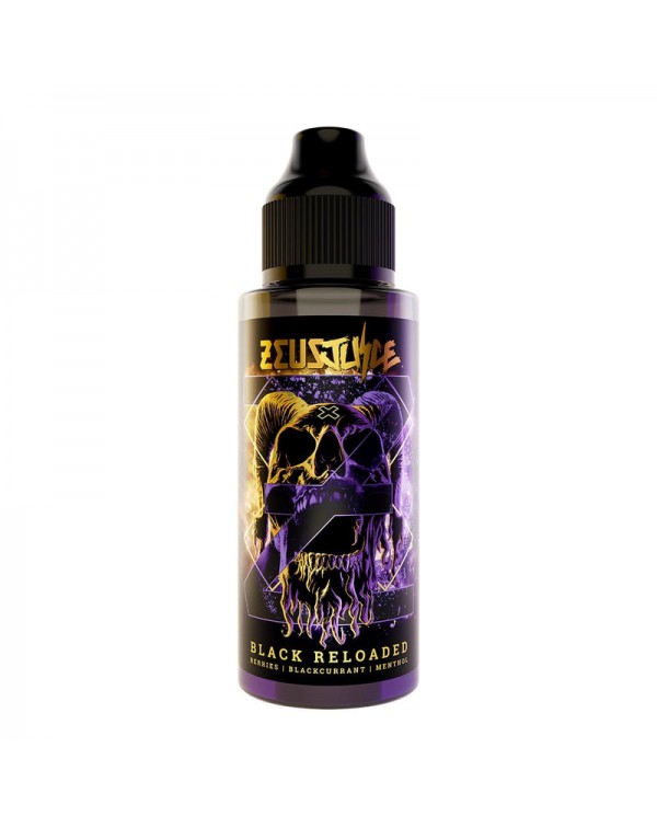 Zeus Juice Black Reloaded 0mg 100ml Short Fill E-L...