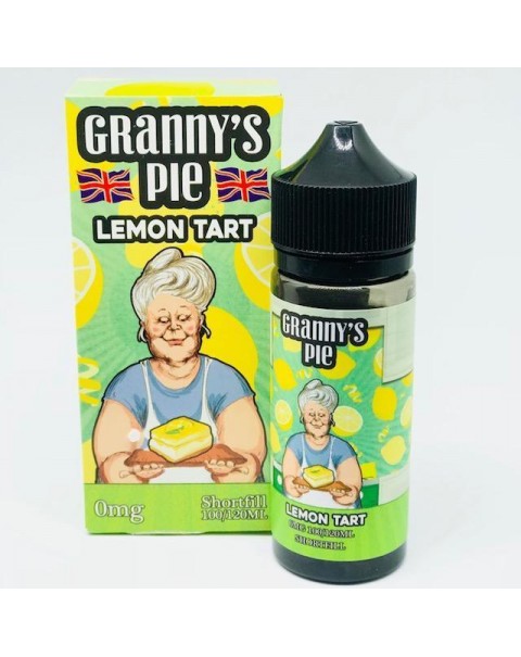 Granny's Pie Lemon Tart 100ml Short Fill - 0mg