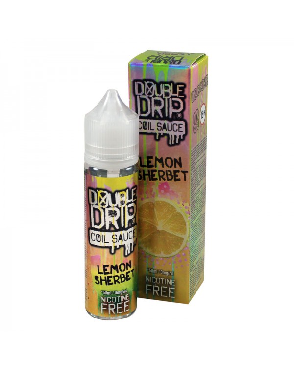 Double Drip Lemon Sherbet 50ml Short Fill - 0mg