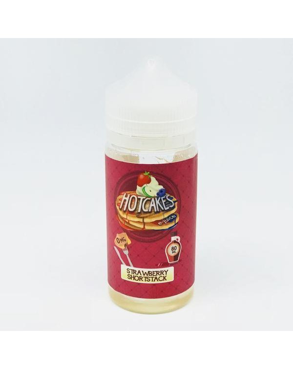 Hotcakes Strawberry Shortstack 80ml Short Fill - 0...