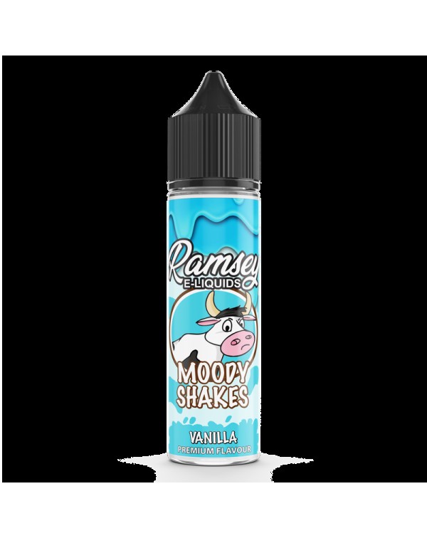 Ramsey E-Liquids Moody Shakes: Vanilla 0mg 50ml Sh...