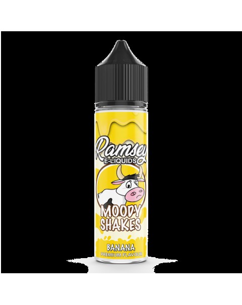 Ramsey E-liquids Moody Shakes Banana 50ml Short Fill 0mg