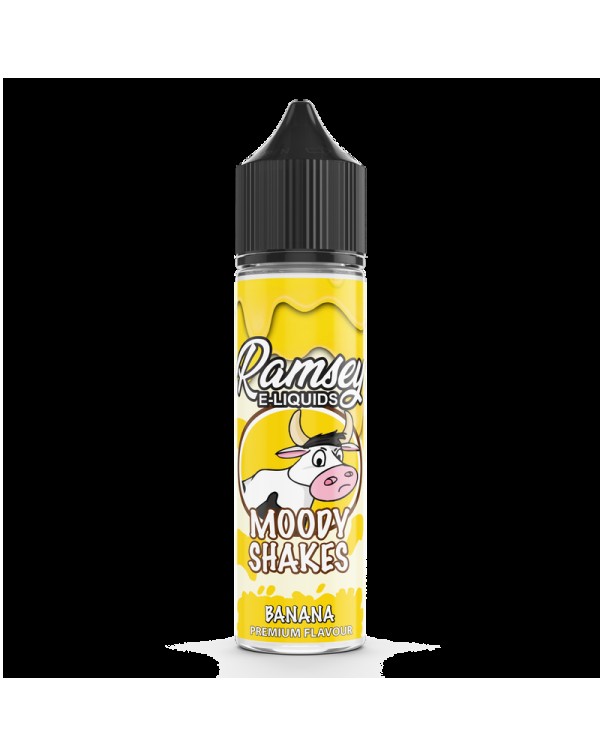Ramsey E-liquids Moody Shakes Banana 50ml Short Fi...