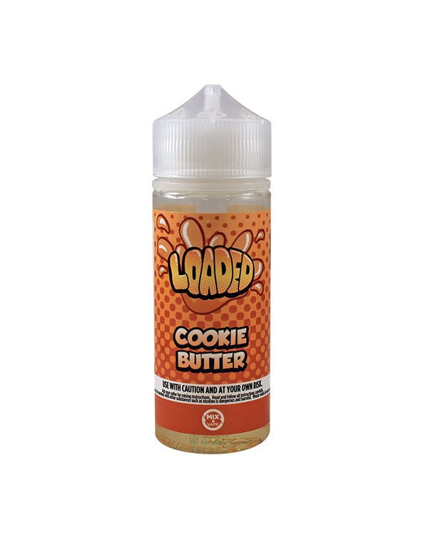Loaded E-Juice Cookie Butter 100ml Short Fill 0mg