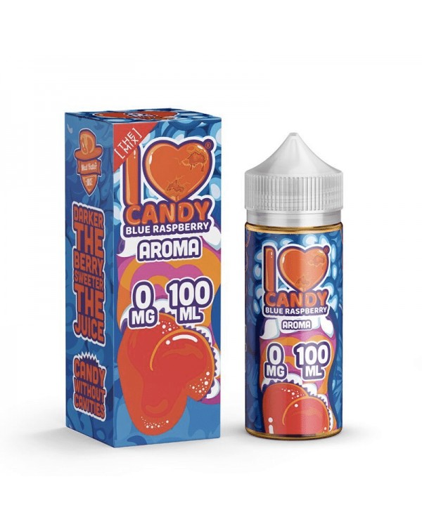 Mad Hatter Juice I Love Candy Blue Raspberry 0mg S...