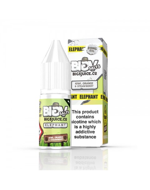 Big 5 Elephant 20mg 10ml Nic Salt