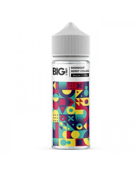 The Big Tasty Exotic Series: Midnight Berry Colada 0mg 100ml Short Fill E-Liquid