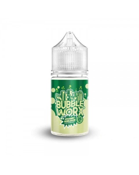 Bubble Worx Spearmint 25ml Short Fill - 0mg