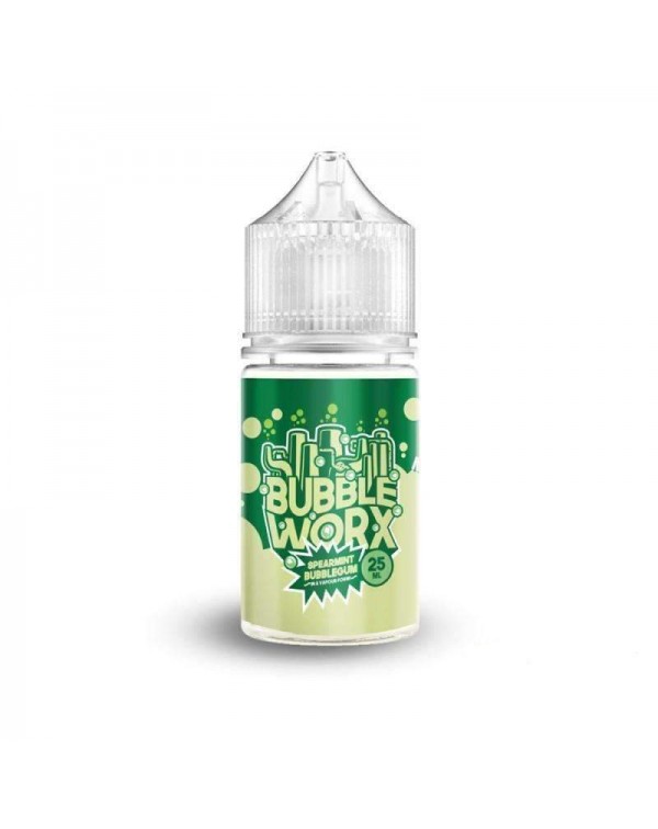 Bubble Worx Spearmint 25ml Short Fill - 0mg