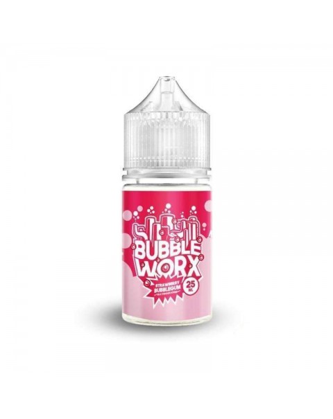 Bubble Worx Strawberry 25ml Short Fill - 0mg