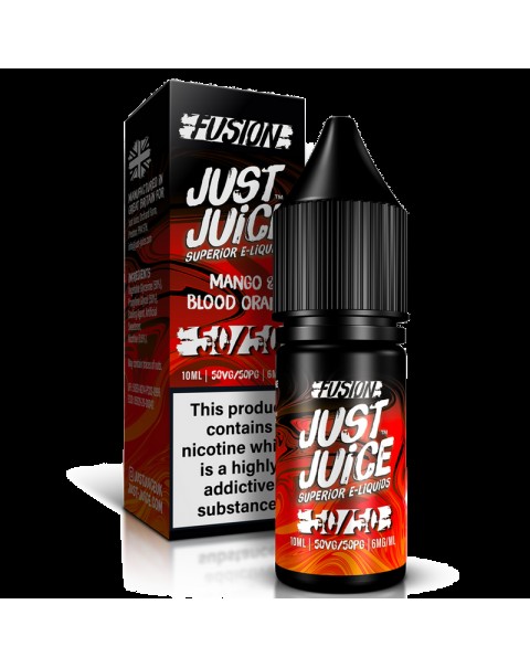 Just Juice Fusion: Mango & Blood Orange on Ice 10ml E-Liquid