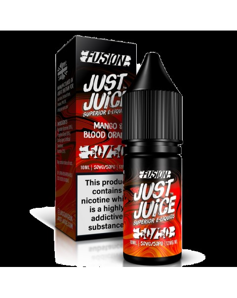 Just Juice Fusion: Mango & Blood Orange on Ice 10ml E-Liquid