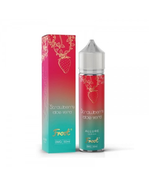 Froot Allure Series: Strawberry Aloe Vera 0mg 50ml Short Fill E-Liquid